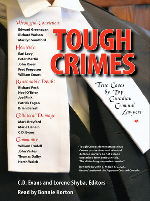 cover image of Tough Crimes--True Cases by Top Criminal Lawyers
